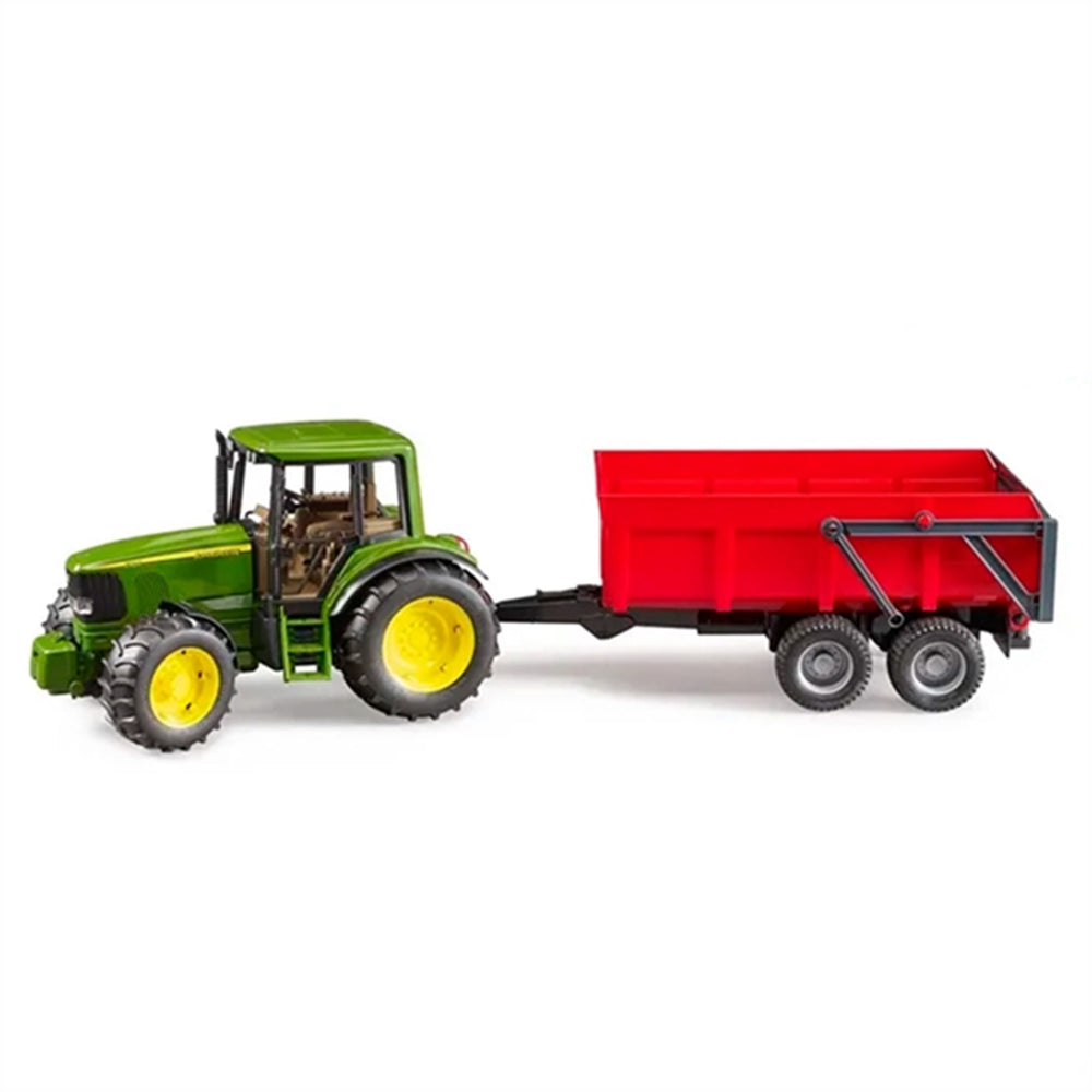 John Deere 6920 m. Tipvogn Rød - Bruder