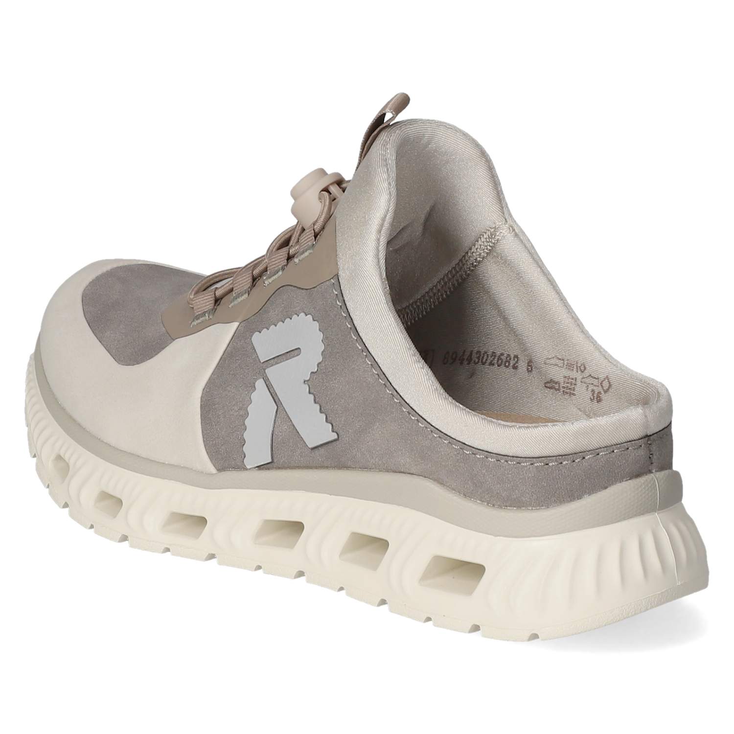 Rieker Pantoletten - grey