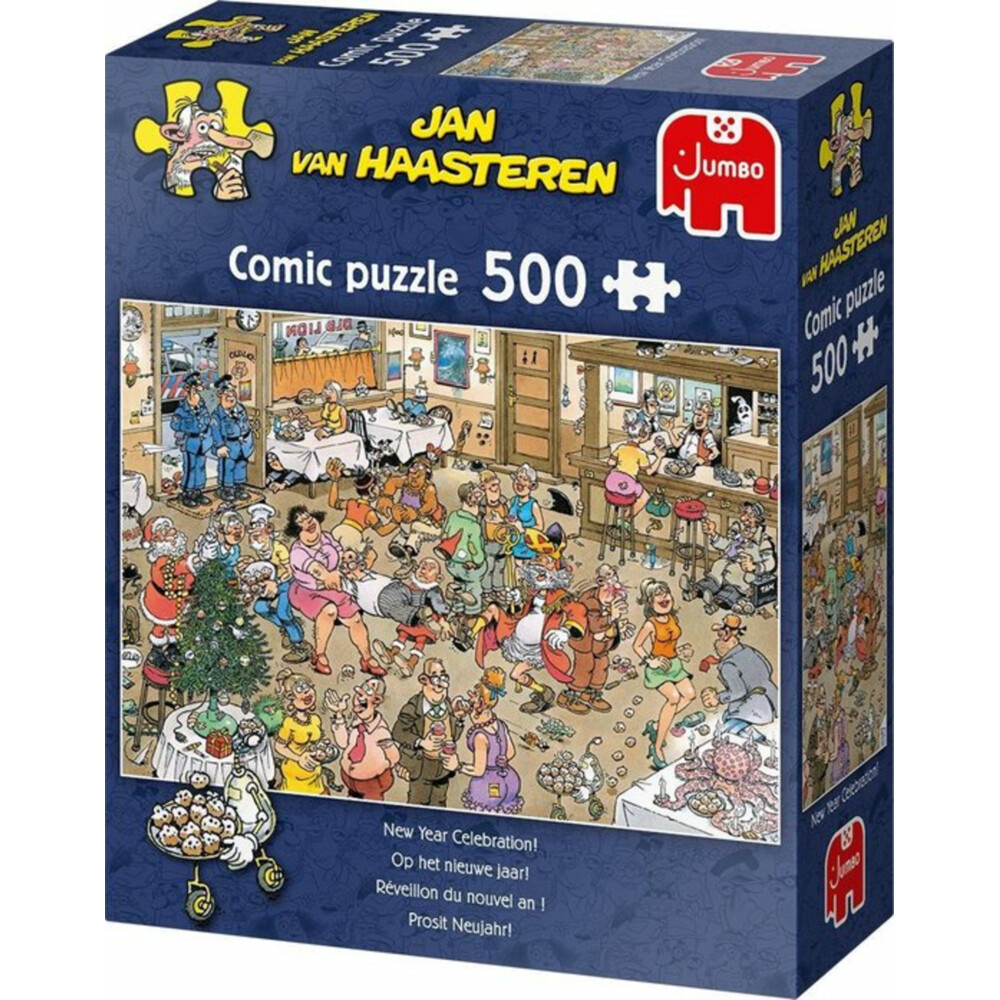 Jan Van Haasteren Puzzel Op Het Nieuwe Jaar! - 500 stukjes