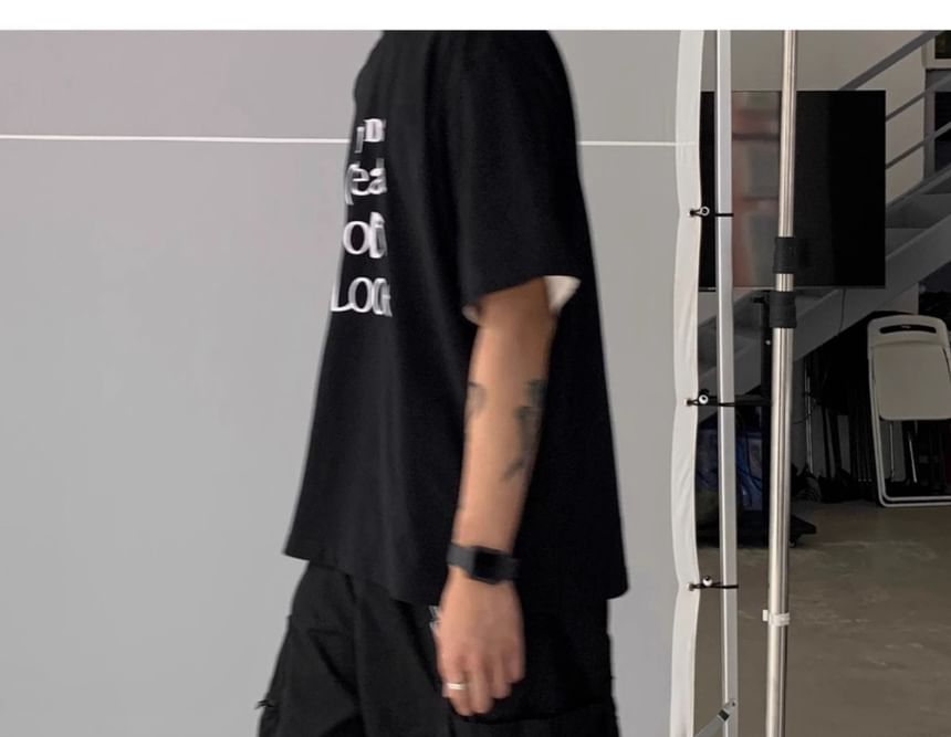 deersweeti - Mid Rise Plain Cargo Shorts
