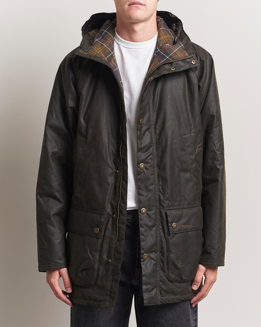 Barbour Lifestyle Bedale Wax Parka Olive