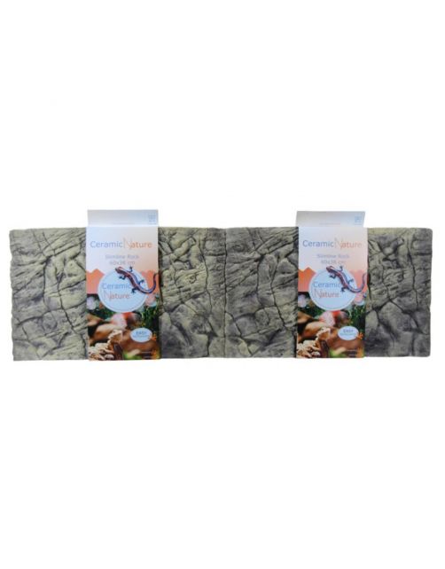 Ceramicnature Cn Slimline Rock Colorado Brown Bruin - Aquarium - Achterwand