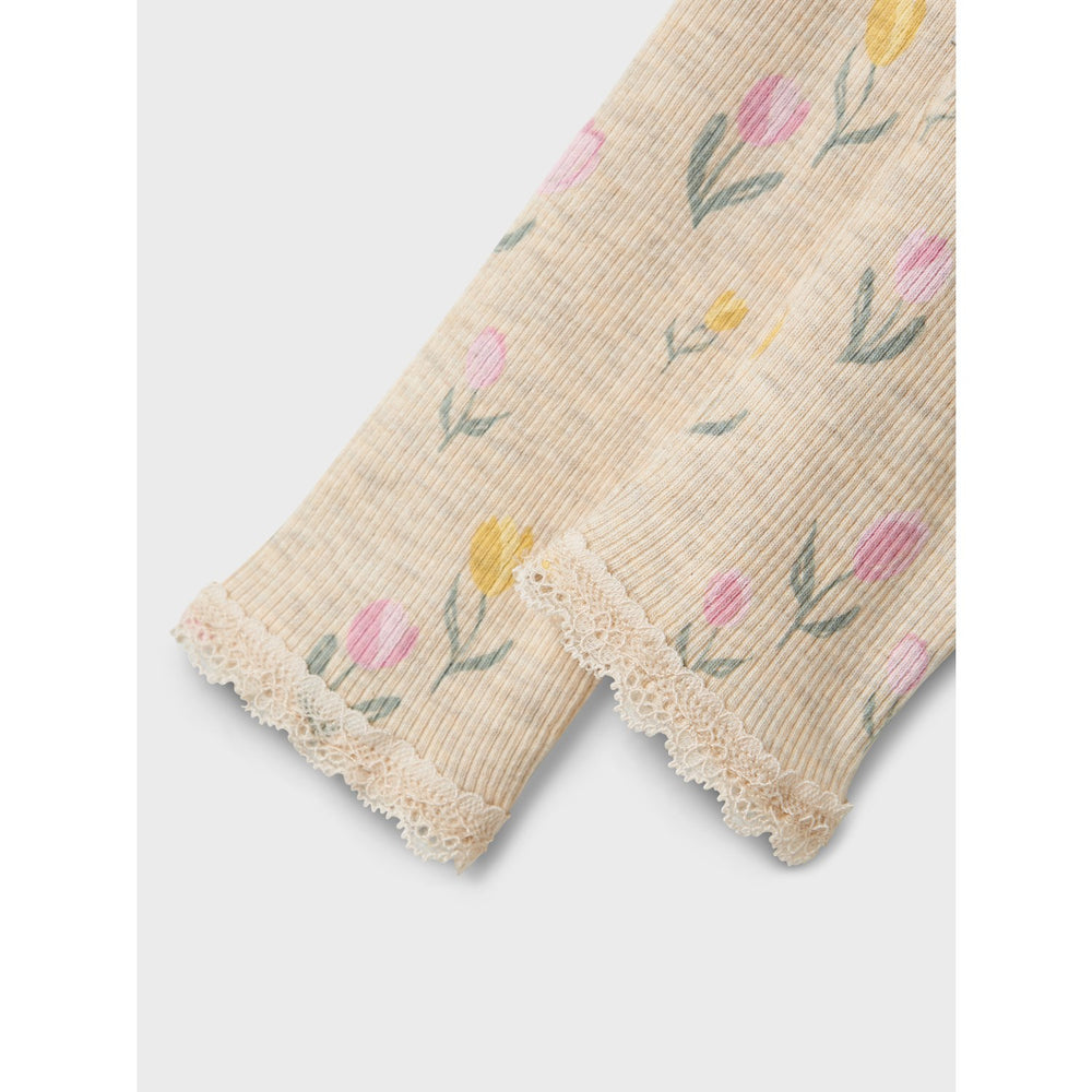 Køb Name It Peyote Melange Flowerkab Leggings