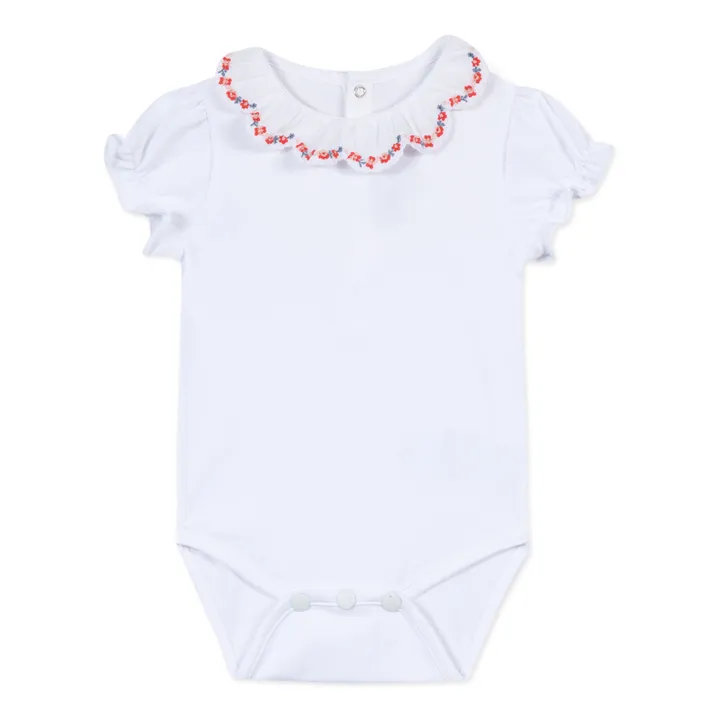 Tartine et Chocolat Body Col Fleuri | Rouge