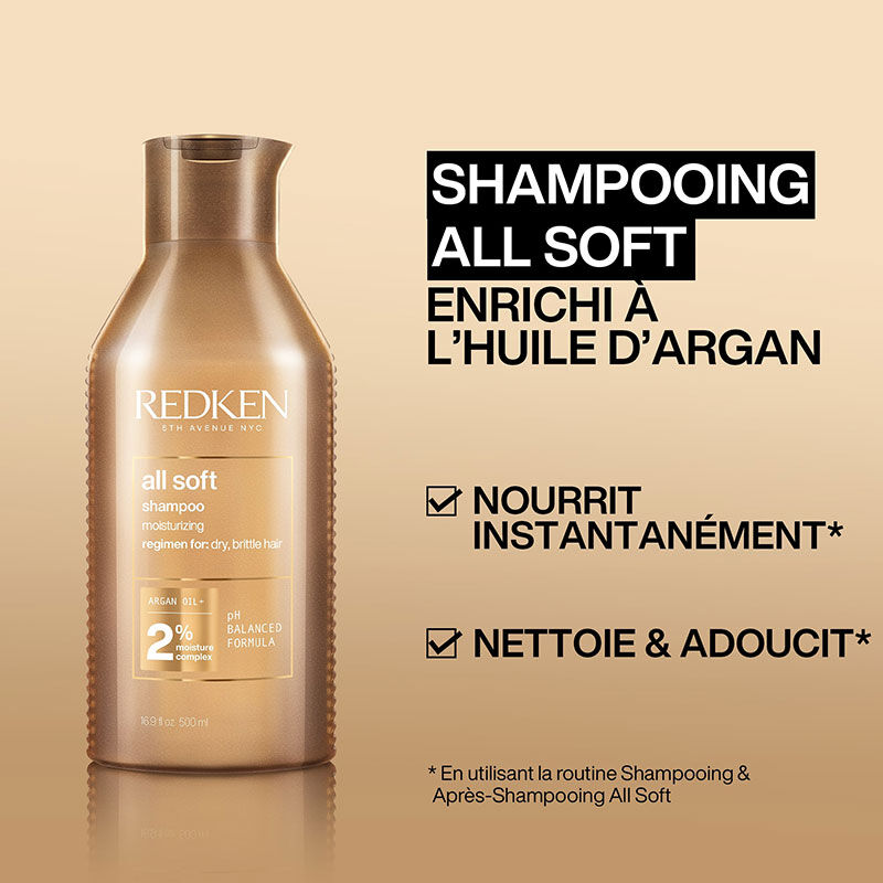 Duo hydratant cheveux secs et rêches All Soft
