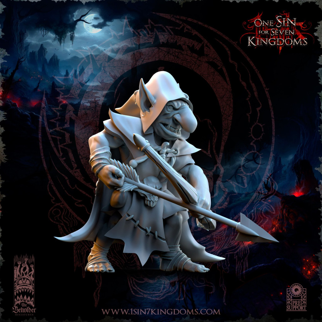 The Beholder Miniatures - Gobelins - Archers