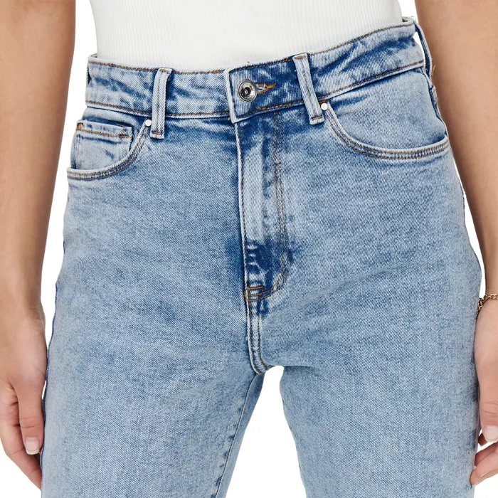 Only Emily Stretch High Waist Straight Fit Jeans Dames