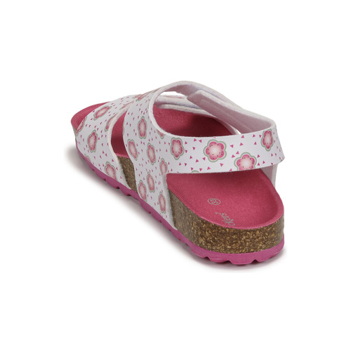 Kickers - SUMMERKRO - Rose / Blanc