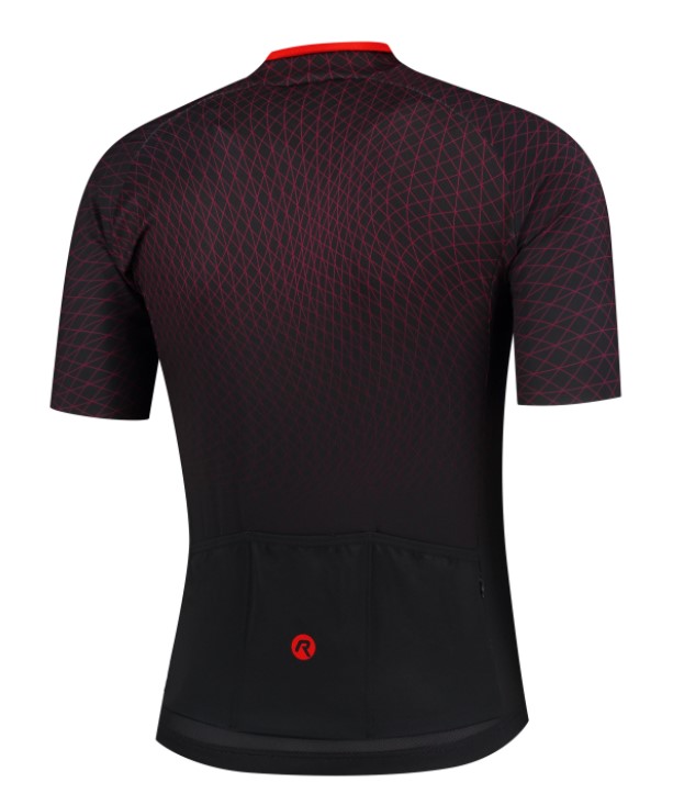 Rogelli Weave Jersey - Sort / Rød