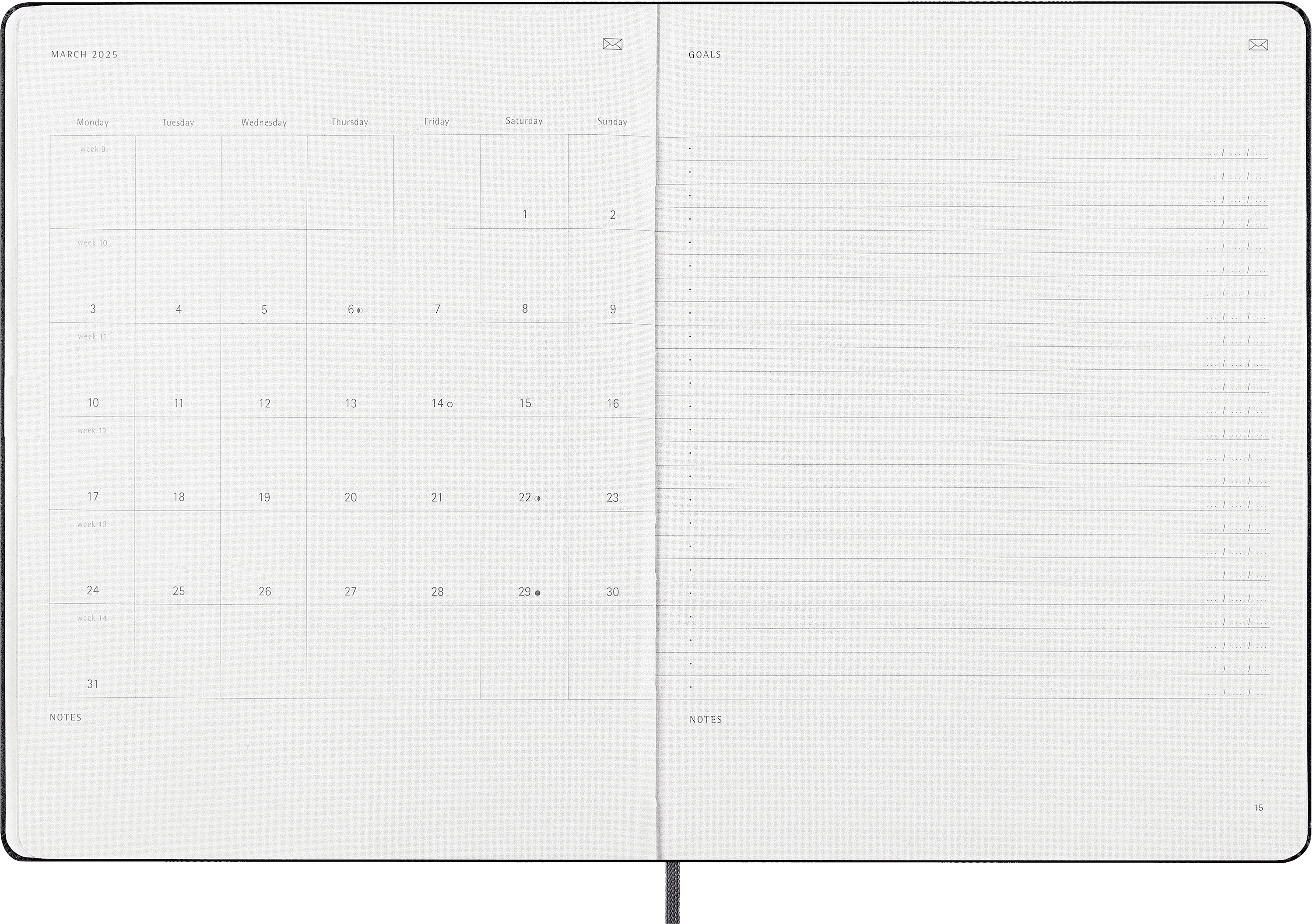 Smart PRO Planner 2025 Weekly 12-Month