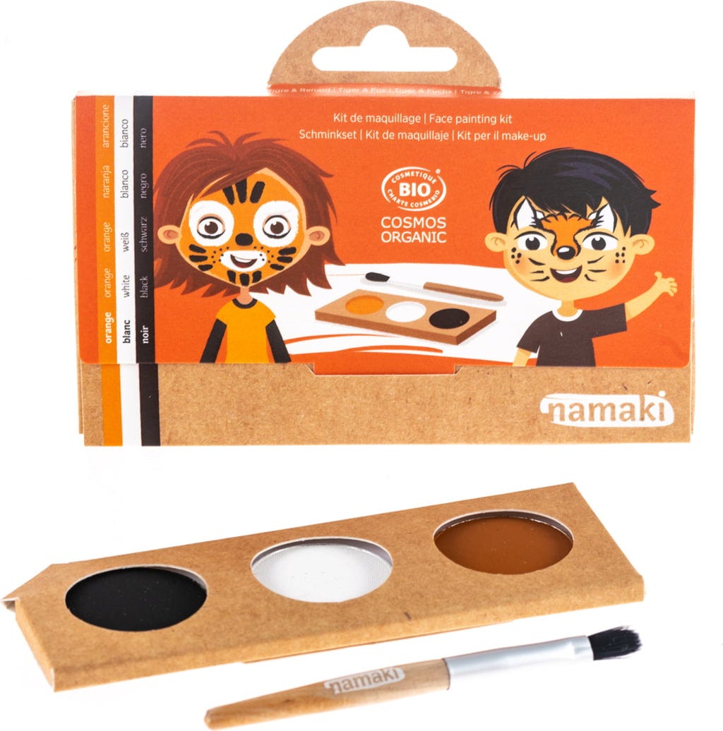namaki  Tiger & Fox Face Painting Kit