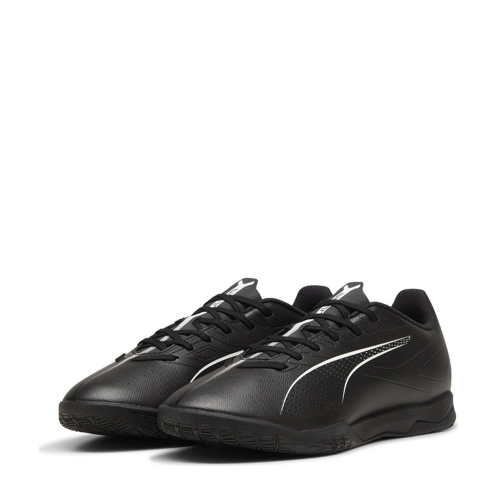Puma Ultra 5 Play  senior voetbalschoenen zwart/wit