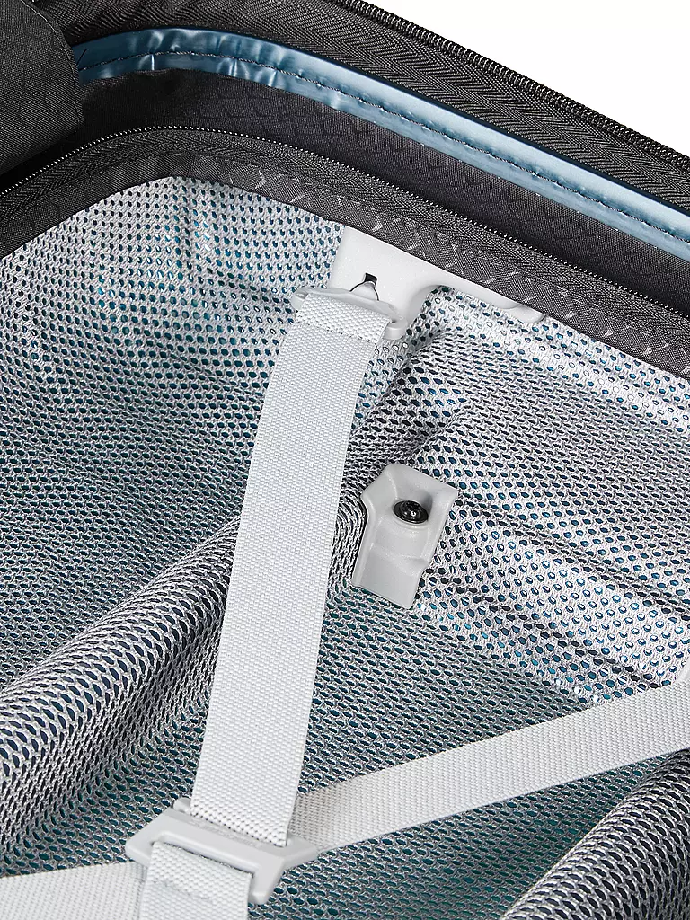 SAMSONITE Trolley Proxis Spinner 55 erweiterbar Petrol Blue petrol