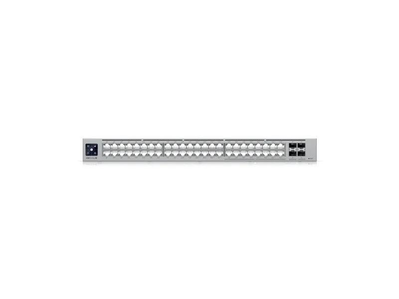 Ubiquiti UniFi Pro Max 48 PoE - Switch - L3 - Administreret - 16 x 1/2.5G (8 PoE , 8 PoE  )   32 x 10/100/1000 (24 PoE , 8 PoE  )   4 x 10 Gigabit SFP  - monterbar på stativ - PoE   (720 W)