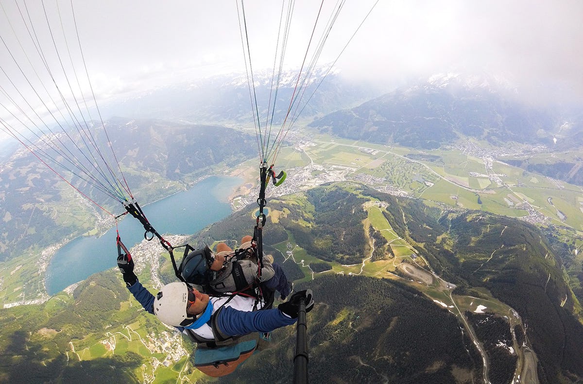 Gleitschirmtandemflug Kaprun