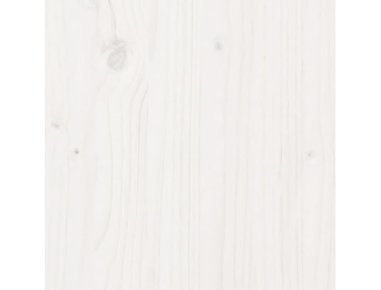 VIDAXL - Tête de lit blanc 200 cm bois massif de pin