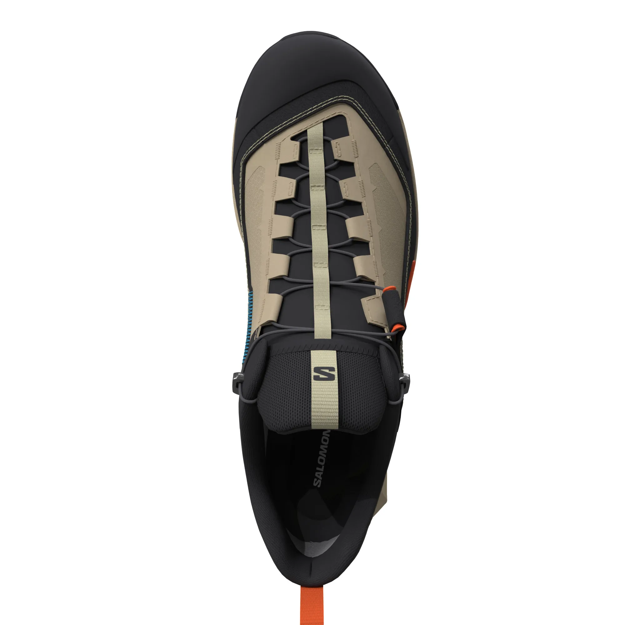Salomon Men's X Ultra Alpine GORE-TEX Sponge/Black/Red Orange