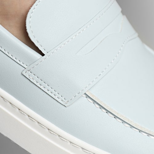 Mocassins Bleu Ciel