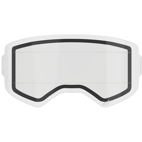 Alpinestars - Écran Supertech Dual Pane Roll-Off Transparent