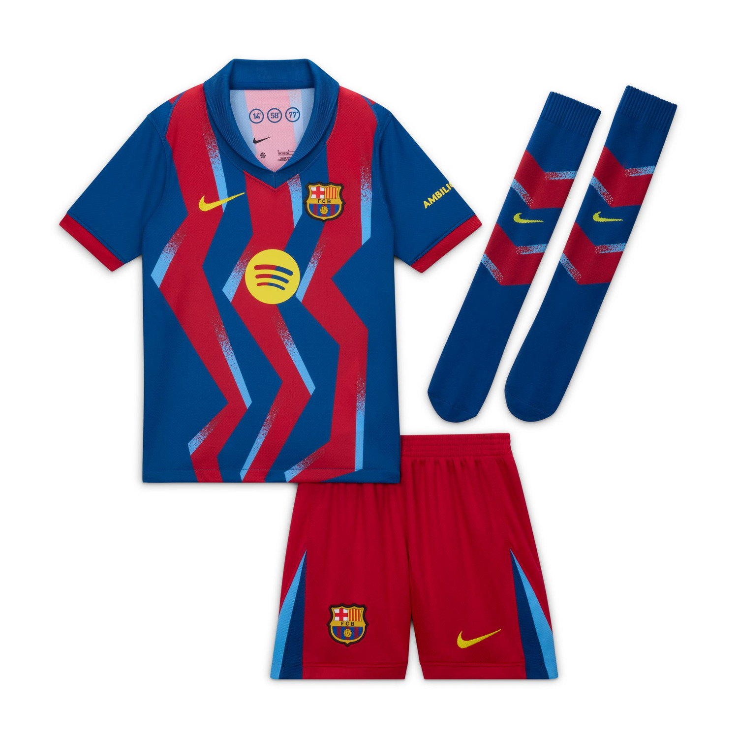 Nike FC Barcelona 4th Tenue Little Kids 2025/2026