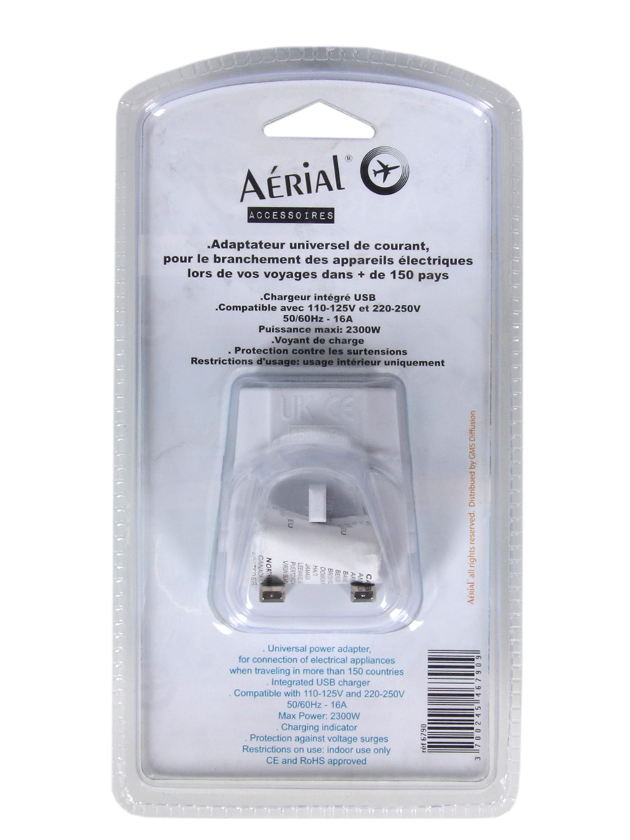 Adaptateur USB universel AÀrial