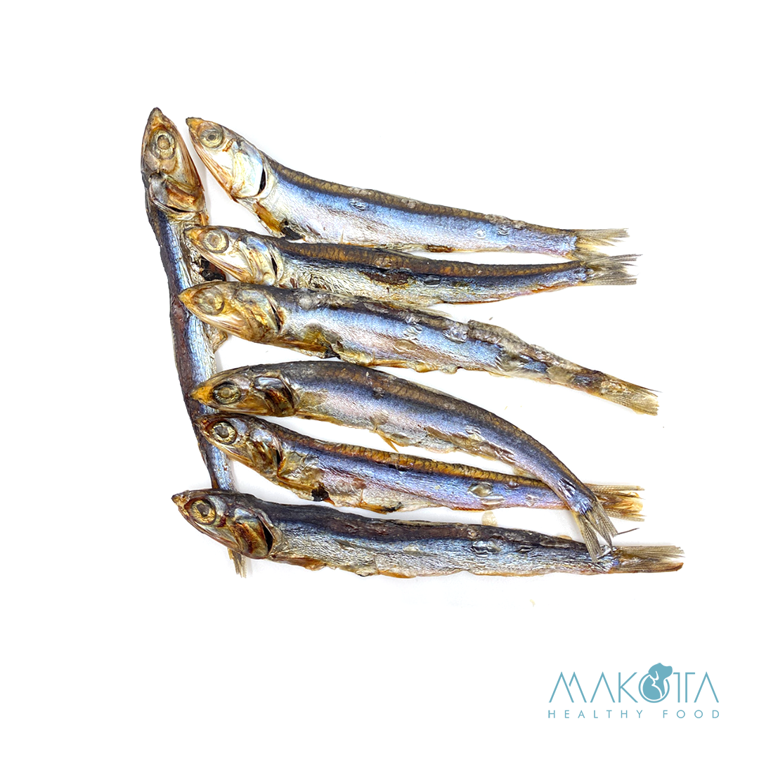 anchovas secas inteiras