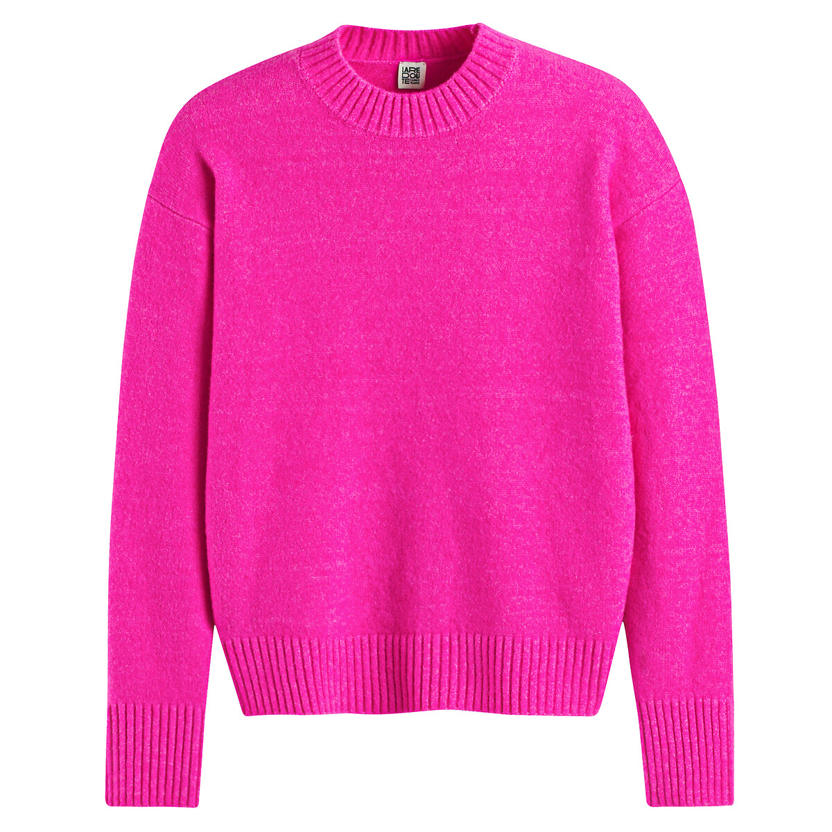 COLEÇÕES LA REDOUTE<br>Suéter de gola redonda