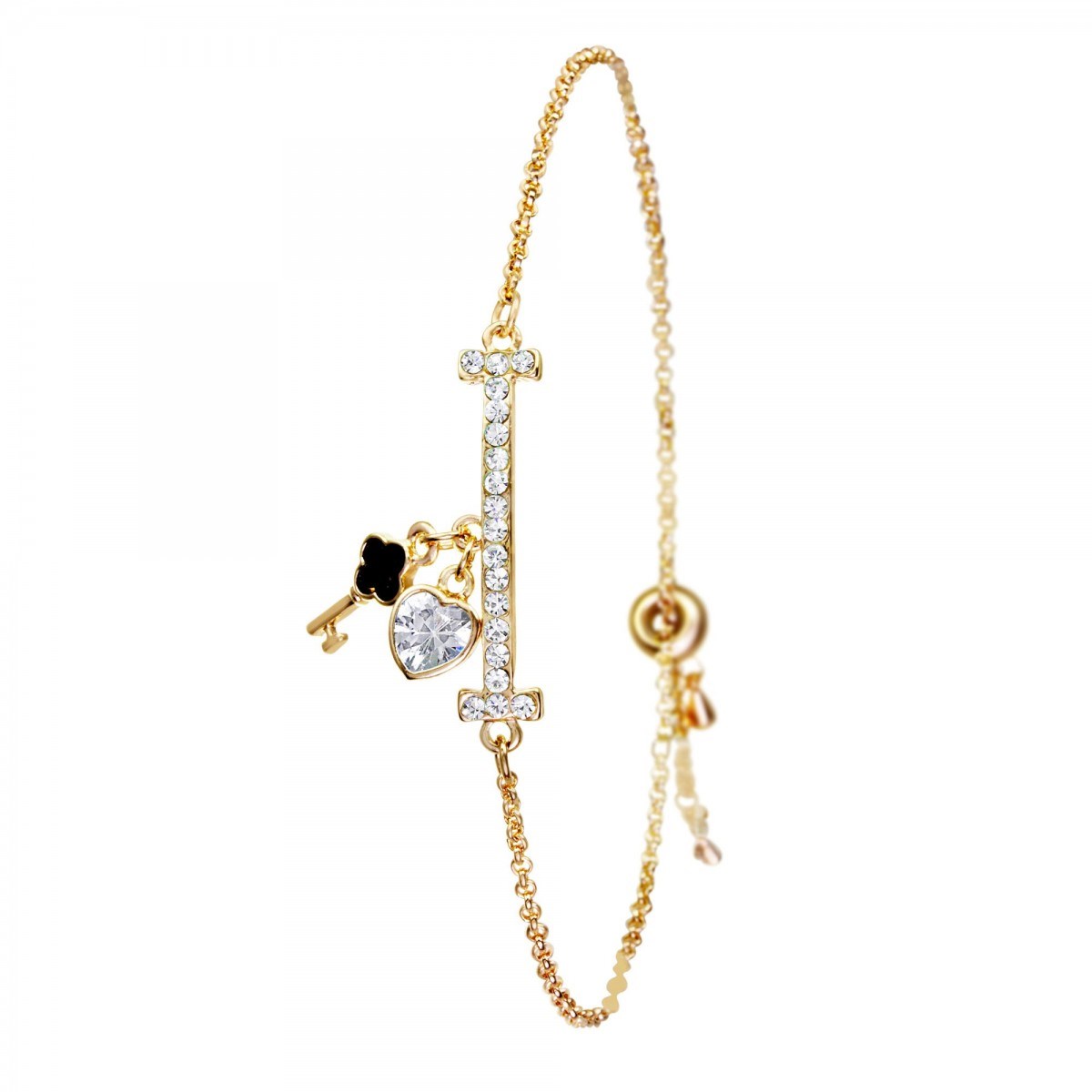 Bracelet SC Crystal orné de cristaux scintillants