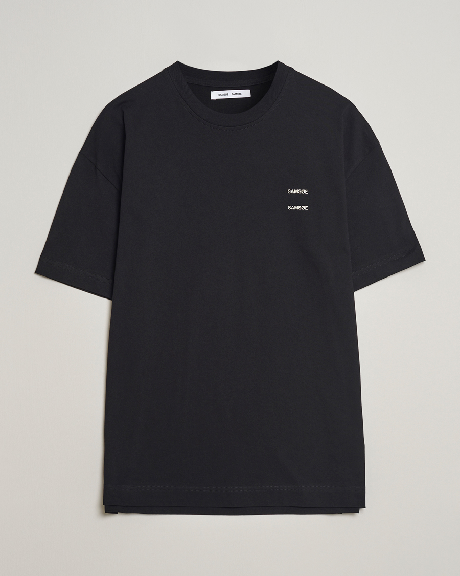 Samsøe Samsøe Joel Organic Cotton T-Shirt Black