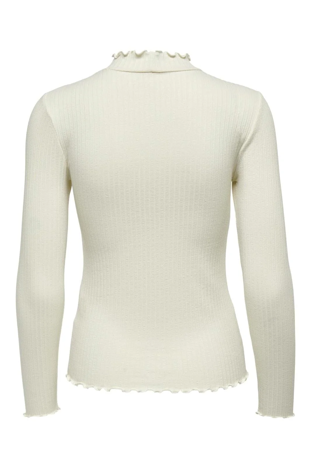 JDY Jdyfransiska Life L/S Hi-Nck Top Jr 4048245 whitecap gray