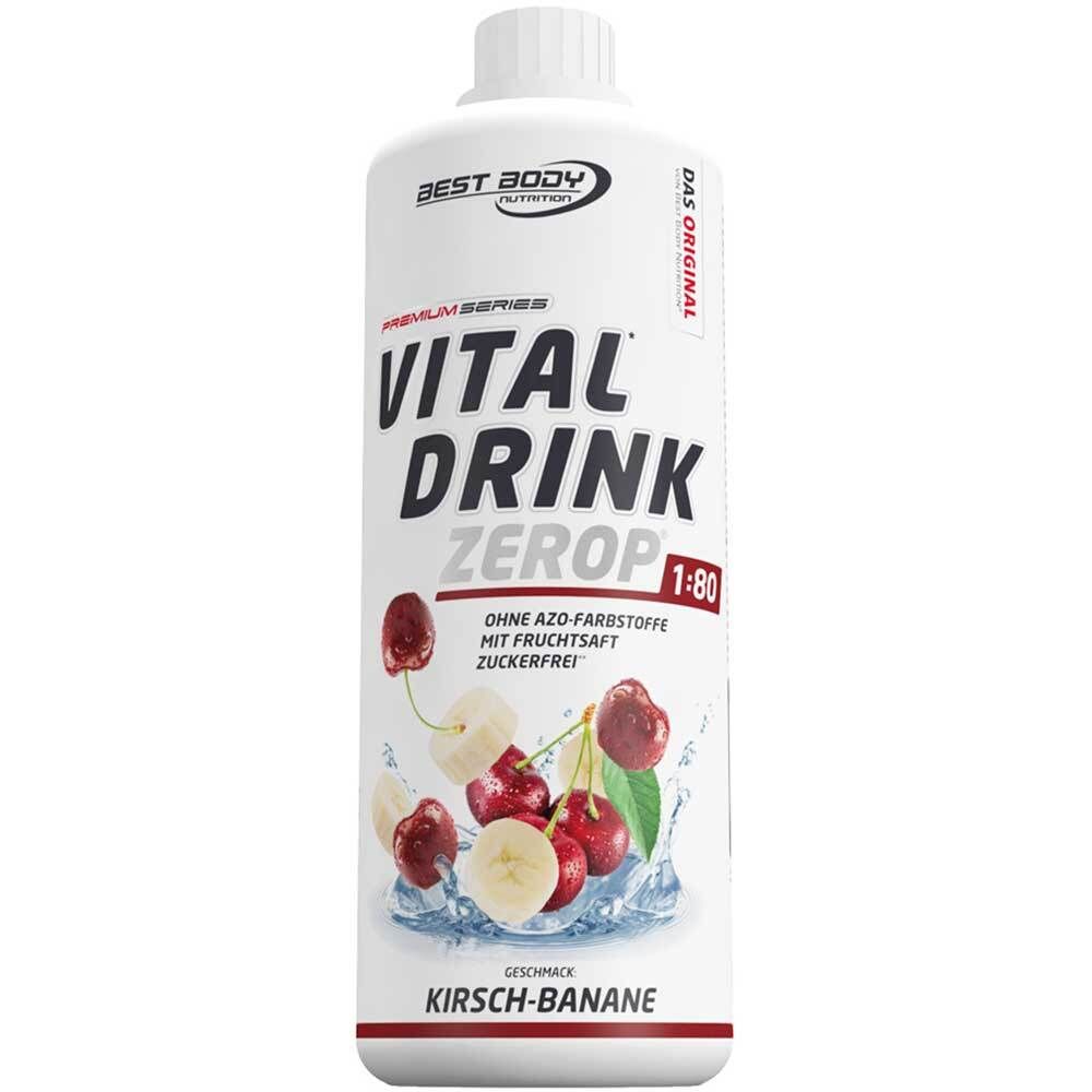 Best Body Nutrition Low Carb Vital Drink, Kirsche-Banane