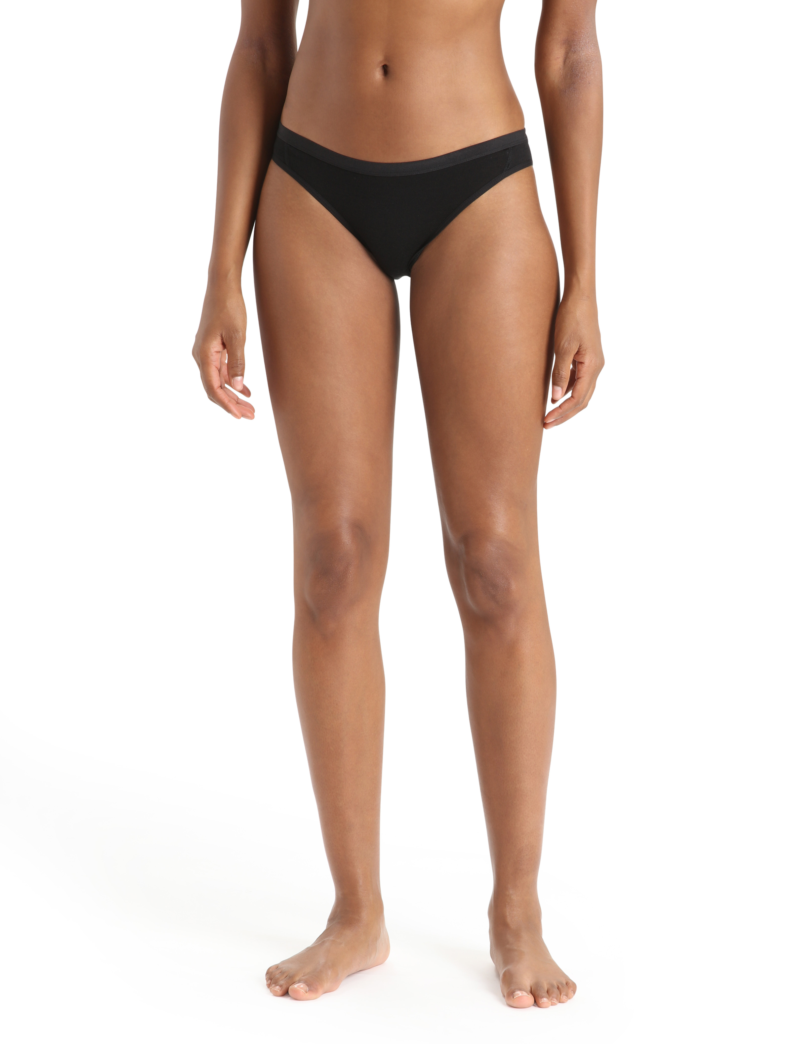 Merino Siren Bikini Briefs Dame Black