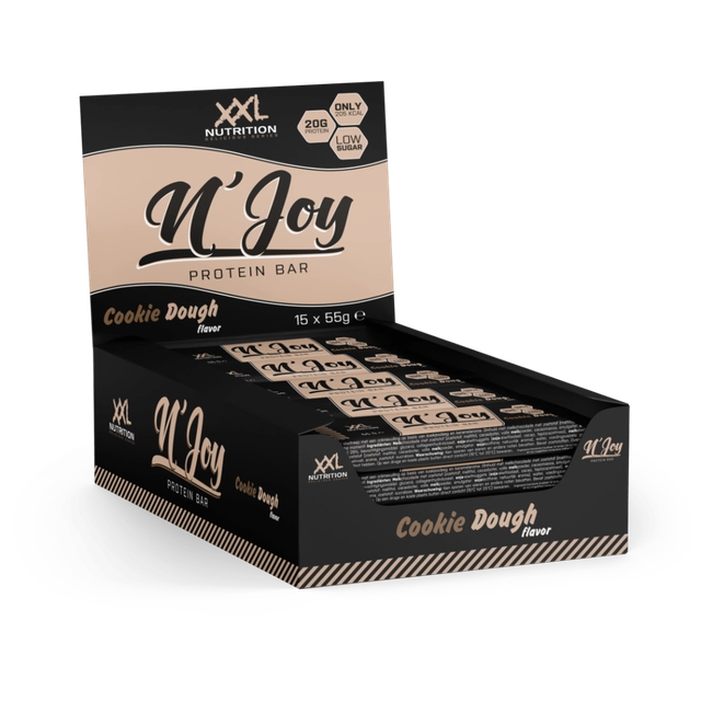 XXL Nutrition N’Joy Protein Bar Cookie Dough (15 X 55 gr)
