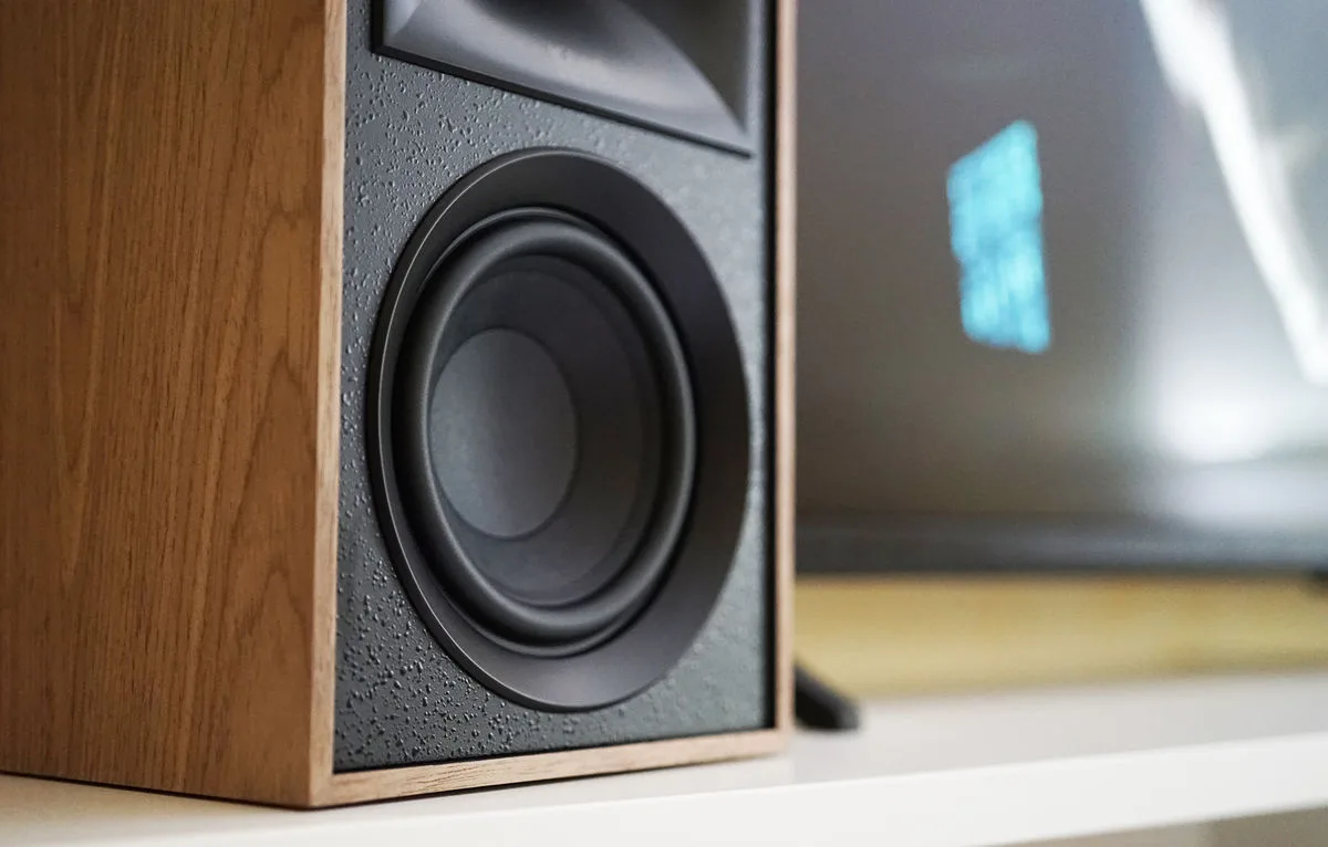 Klipsch The Fives Noyer Enceintes sans fil hi-fi
