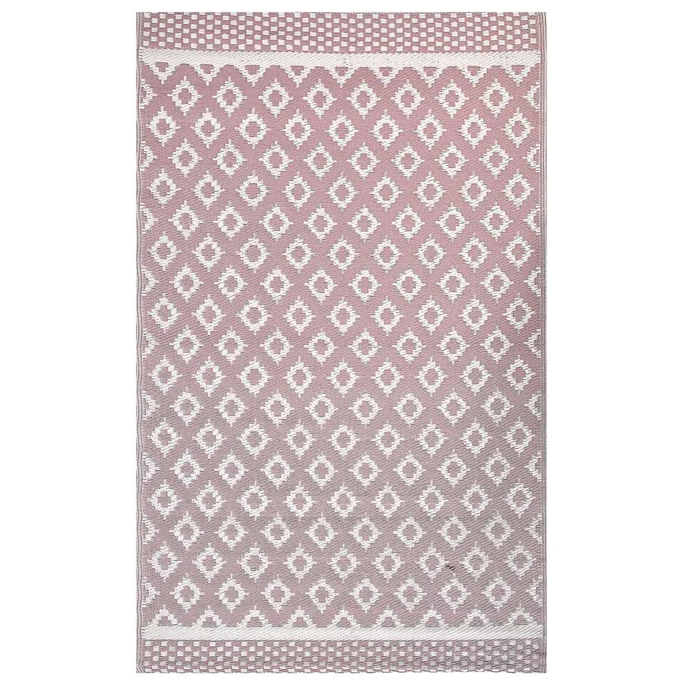THANE - Outdoor kleed - Roze - 120 x 180 cm - Polypropyleen