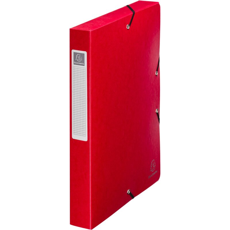 Boîte de classement IDERAMA en carte pelliculée 7/10e - dos 4 cm - couleurs assorties