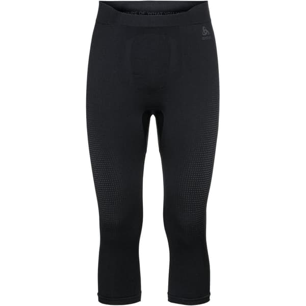 Collant thermique ODLO PERFORMANCE WARM ECO BL BOTTOM 3/4 BLACK - NEW ODLO GRAPHITE GREY