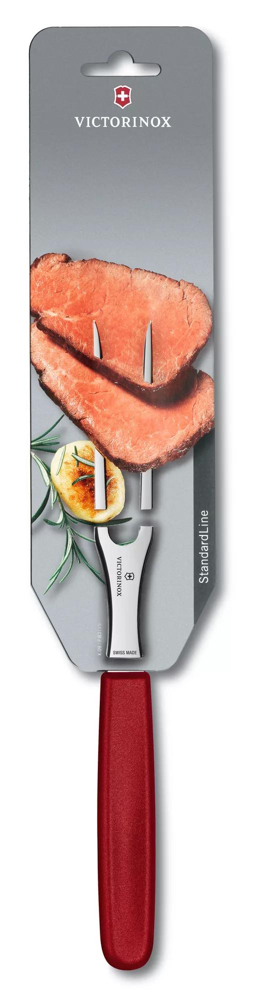Swiss Classic Fleisch- und Bratengabel-rot