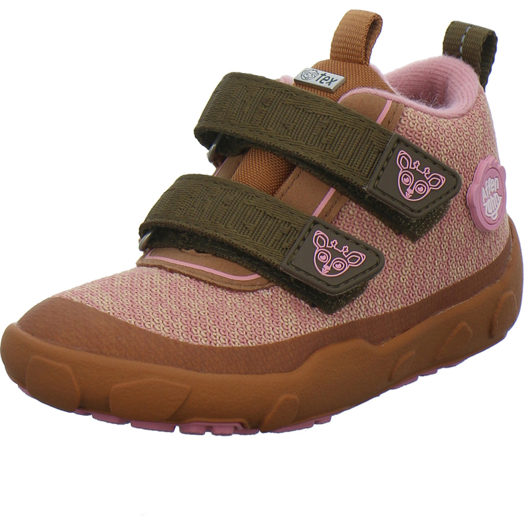 Affenzahn Stiefel ungefüttert Mädchen Knit Happy Rosa