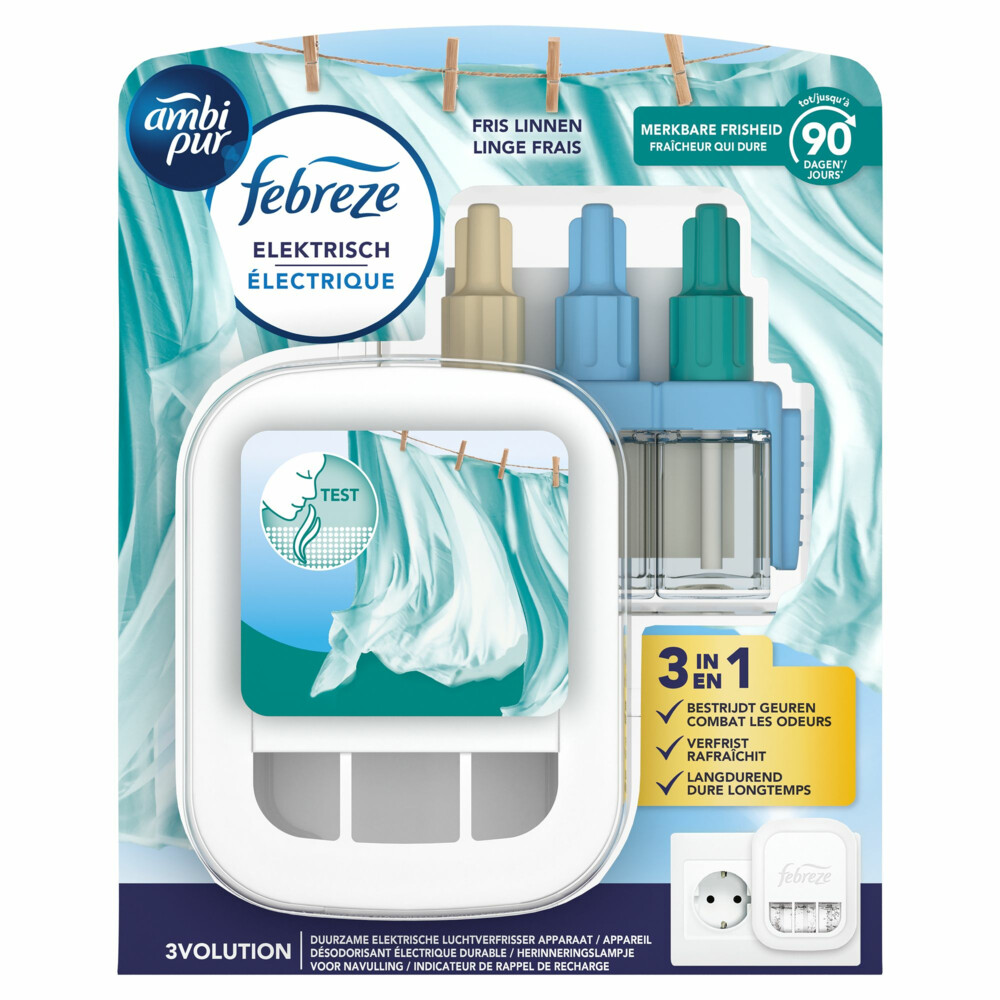 Ambi Pur 3volution Starterkit Fresh Linnen20 ml