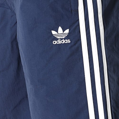 Short Jogging A Bandes HK7389 Bleu Marine