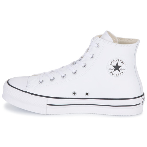 Converse - Chuck Taylor All Star Eva Lift Leather Foundation Hi - Blanc