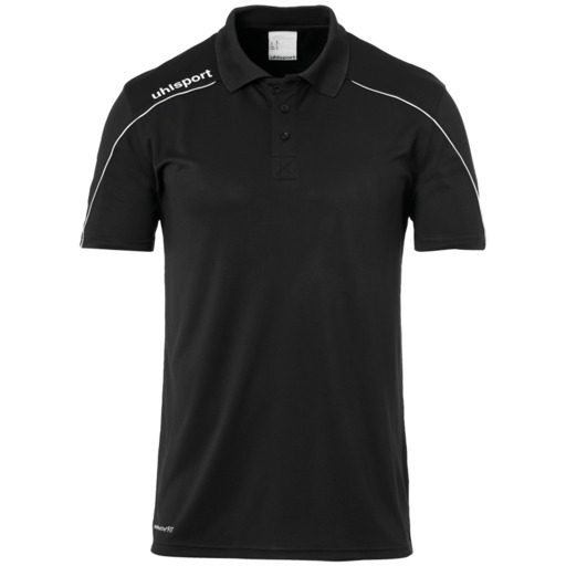 Camisa Polo Stream 22 Preta Uhlsport