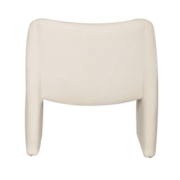 KARWEI fauteuil Kate naturel teddy stof