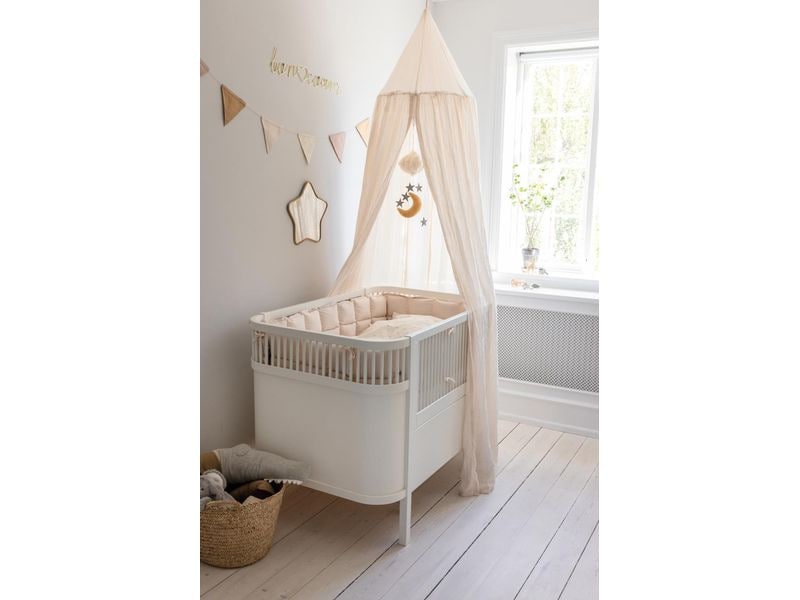 sebra Baldachin Dobby-Webart Birchbark Rose, 240 cm Baldachin Betthimmel für Babybett