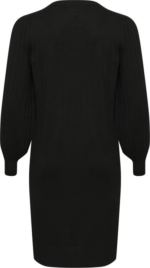 Kaffe Curve KCloni Knit Dress Black deep
