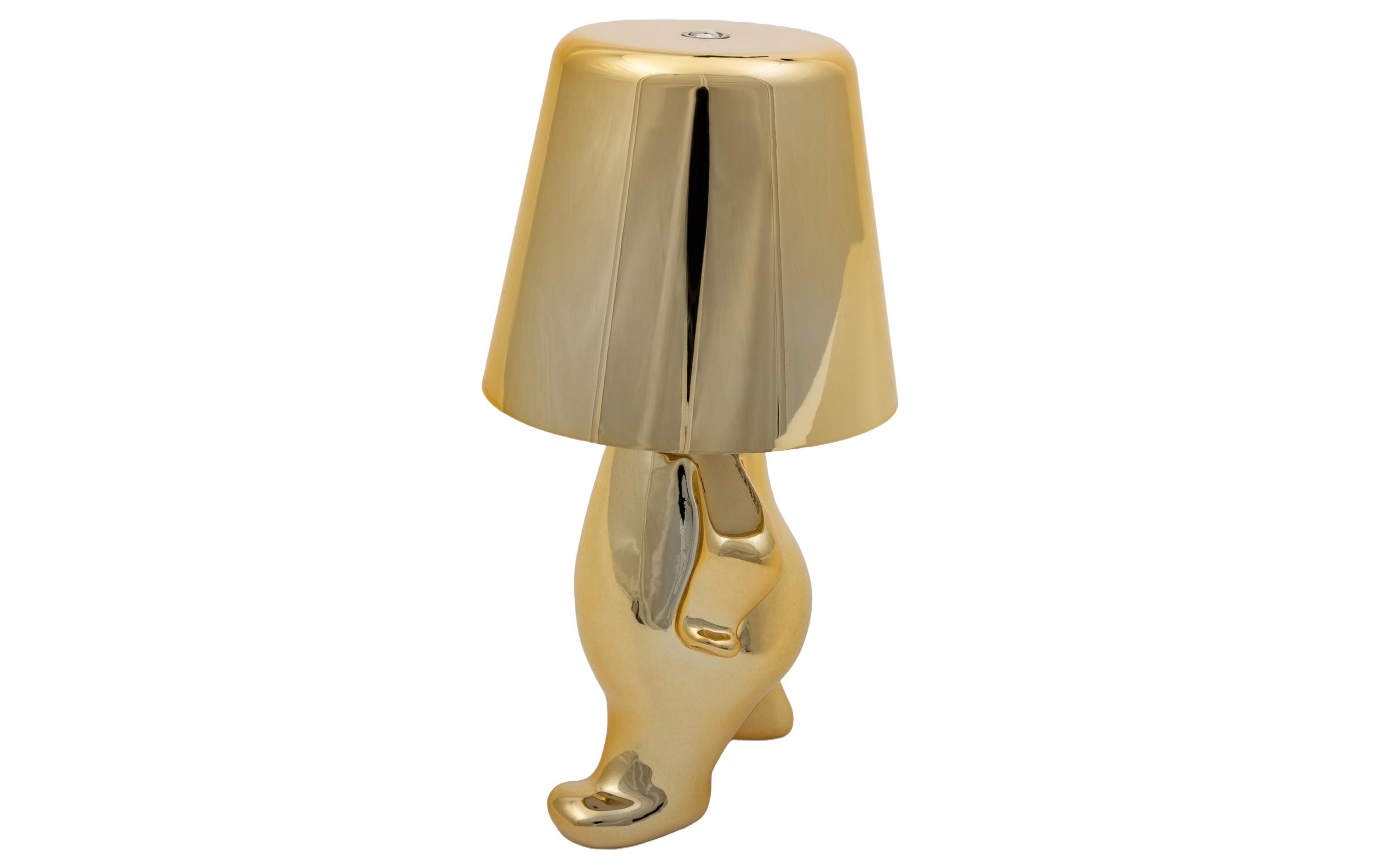 LED Stimmungslicht BOSS GoldPortable Akku-Tischleuchte