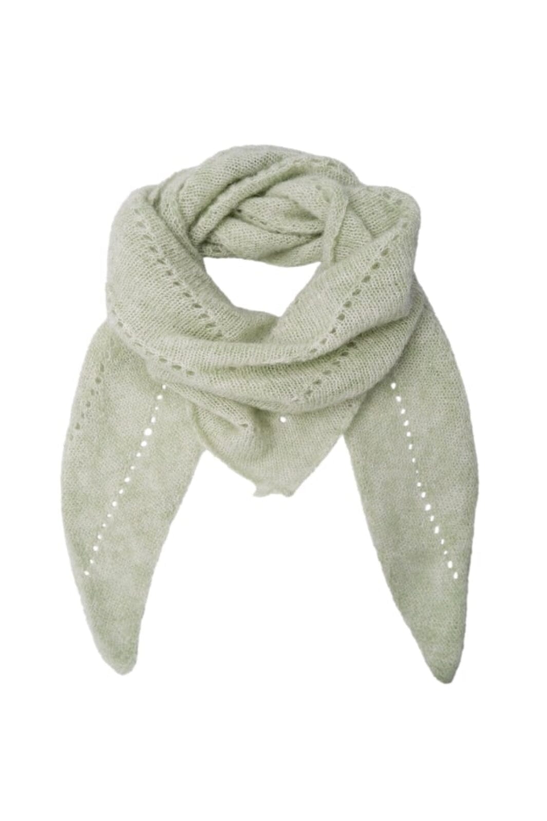 Black Colour Bcdell Knitted Mini Scarf