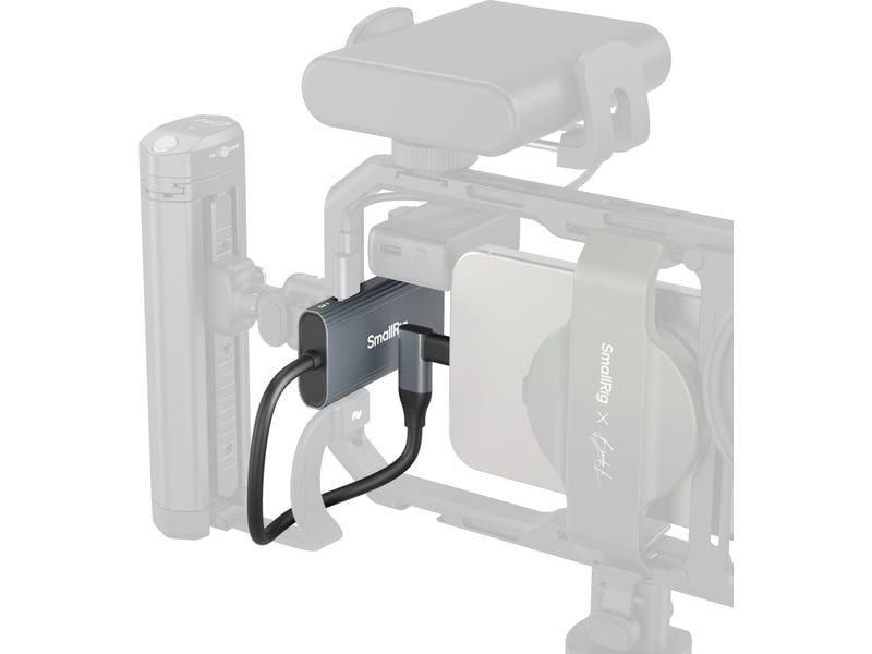 Smallrig USB-Hub 4-in-1 PD/USB-C 3.1/USB-C 2.0 mit Audioada Leichter und kompakter Hub