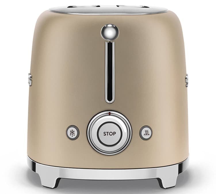 Grille-pain TSF01CHMEU 2 tranches Or mat - SMEG